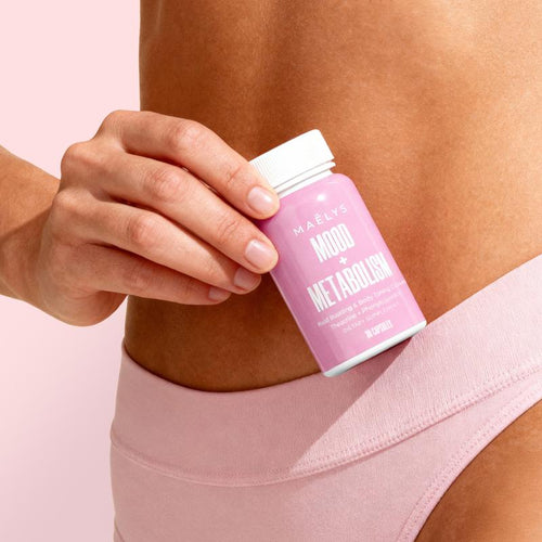 MAËLYS - MOOD + METABOLISM Mood Boosting + Body Toning Supplement - with Theacrine and Postbiotic ES1 HT to Help Improve Mood and Ease Bloating